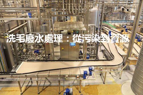 洗毛廢水處理：從污染到資源的艷麗轉變！